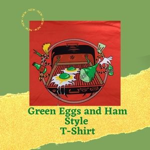 Vintage Woot Green Eggs and Ham T-Shirt